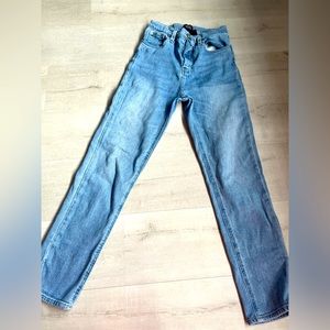 BDG jeans girlfriend high rise cropped